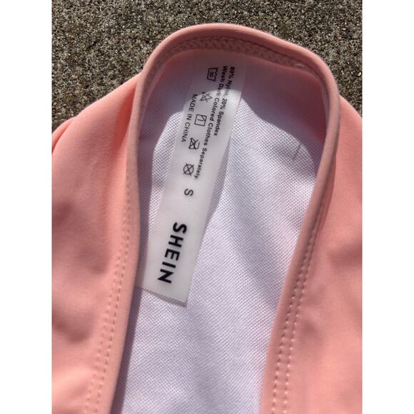 Shein 3-Piece Bundle Women Size Small/Medium Sheer Top Velvet Dress Swim Bottom - Picture 5 of 8